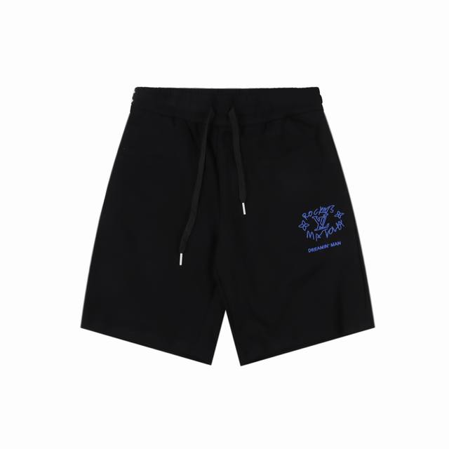 Louis Vuitton 路易威登 25Ss 梦想家涂鸦标语印花短裤 这一款的主题带出全新的“梦想家”的理念，在时尚语境里， “Dreamin' Man” 很
