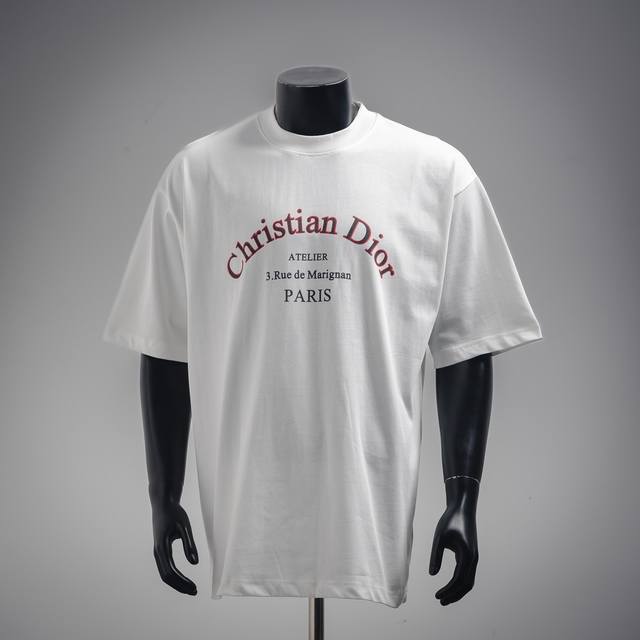 Dior迪奥Cd 25Ss标语印花短袖T恤 Size：Xs-L