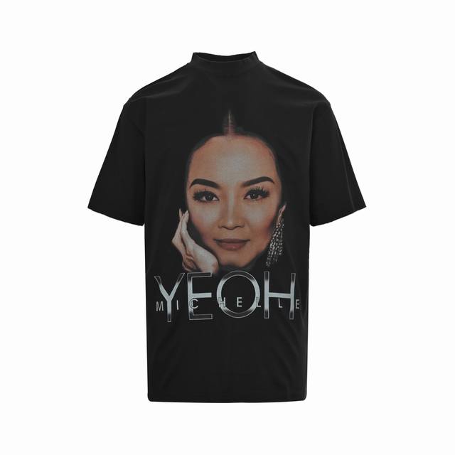 Balenciaga 巴黎世家 25Ss 杨紫琼印花短袖 Size:S-Xl