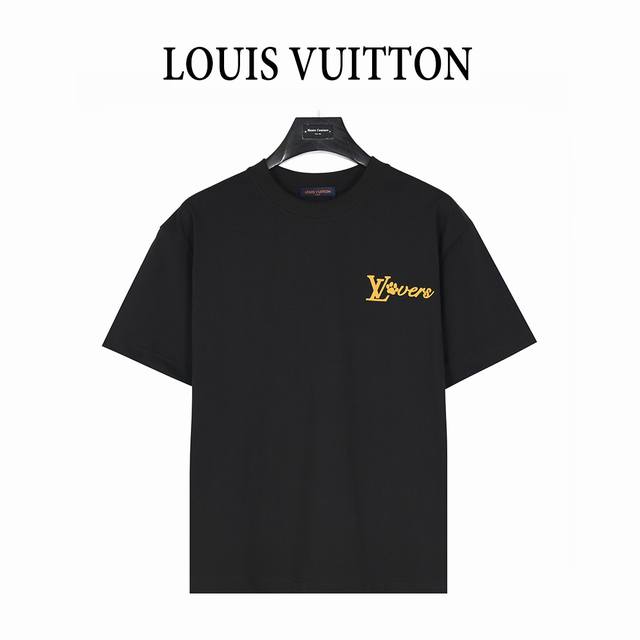 Louis Vuitton 路易威登 25Ss 后背字母Logo发泡印花短袖T恤 购入原版开模打造，全套定制辅料，所有细节完美还原 定织定染260G纯棉双纱紧密