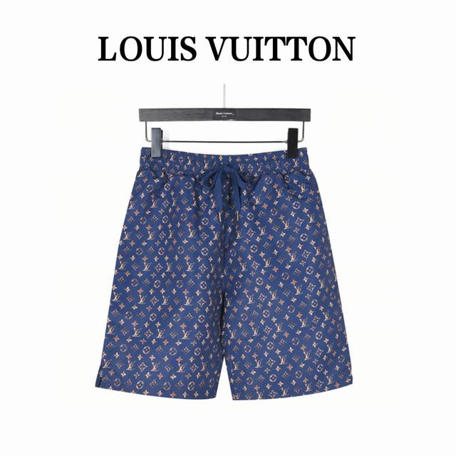 Louisvuitton 路易威登老花满印短裤 全新美学灵感趣味设计,渠道性质精品。让整体造型设计更加优雅时尚，今夏最火系列，无数明星潮人追捧。裁剪工艺细节处理