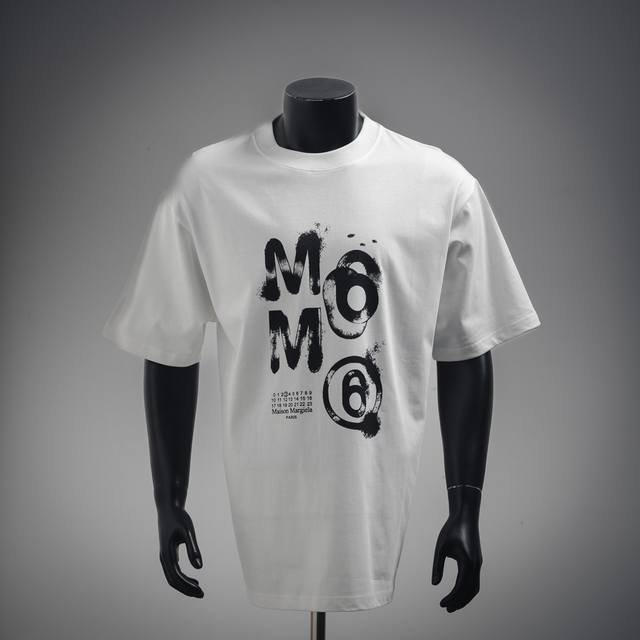 Maison Margiela马吉拉胸前大Mm6数字字母短袖T恤 尺码：S-Xl