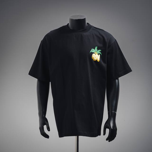 Louis Vuitton 路易威登 25Ss 椰树字母Logo发泡印花短袖 购入原版开模打造，全套定制辅料，所有细节完美还原 胸口及后背椰树Logo立体发泡印