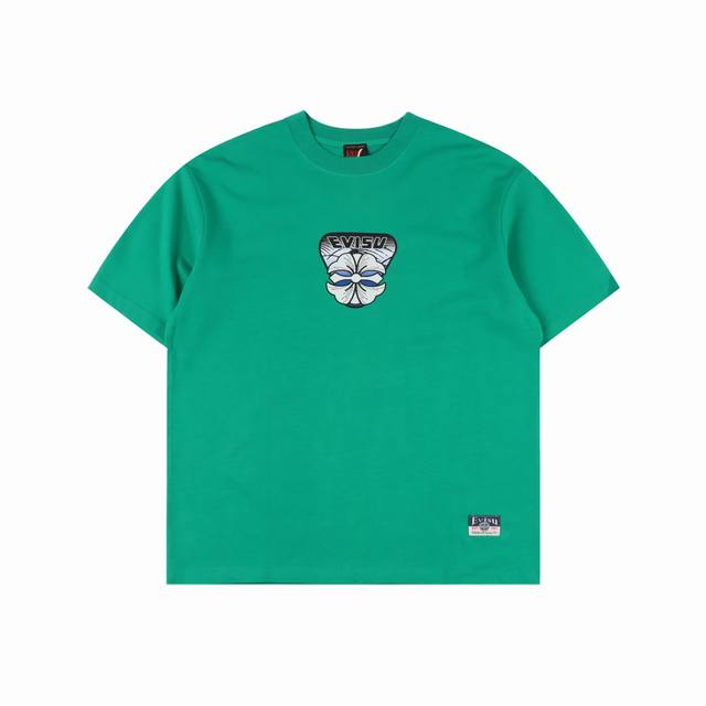 Evisu 福神 樱花达摩海鸥大M短袖T恤 Evisu是一个源于日本的高端潮流品牌，于1991年在日本大阪创立。Evisu以高质量的手工及幽默大胆的设计风格而独