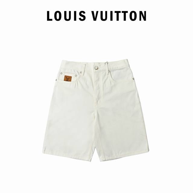 Louis Vuitton 路易威登 25Ss 口袋Logo牛仔短裤 原版9 购入开发，采用10*10全棉牛仔丹宁布料，内里采用Tr口袋棉布，进口刺绣机器作业，