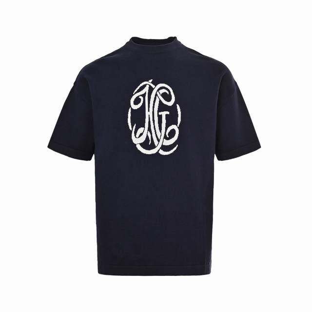 Givenchy 纪梵希 25Ss Logo提花针织短袖 采用棉质面料制作 男女同款 Size:S-Xl