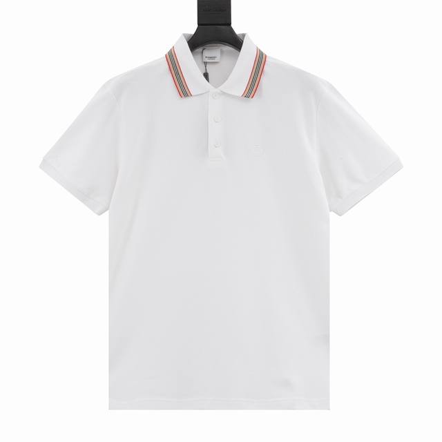 Burberry 巴宝莉 胸口小刺绣短袖Polo衫 选用棉质珠地网眼布打造，定制材质260G长绒棉，衣领为双系统提花定织扁机制成，有弹性，不变形，衣服全部原生布