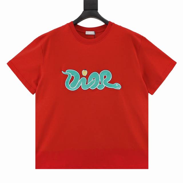 Diir X Kaws 蛇年限定短袖T恤 原版7400，太古汇购入，原版定制290G全棉布料，雾霾蓝，定染，螺纹染色原版一致。T 恤来自 Do And Kaws