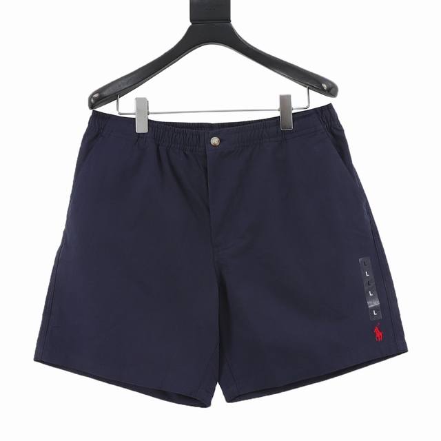 Ralph Lauren 拉夫劳伦 25Ss 小马标刺绣休闲短裤 以经典设计重塑夏日体验 精选棉质面料 上身挺括有型 标志性小马刺绣Logo 采用高密度立体工艺