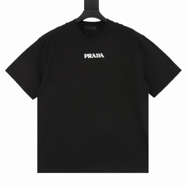 普拉达Prada 立体牙刷刺绣短袖 Size:S-Xl
