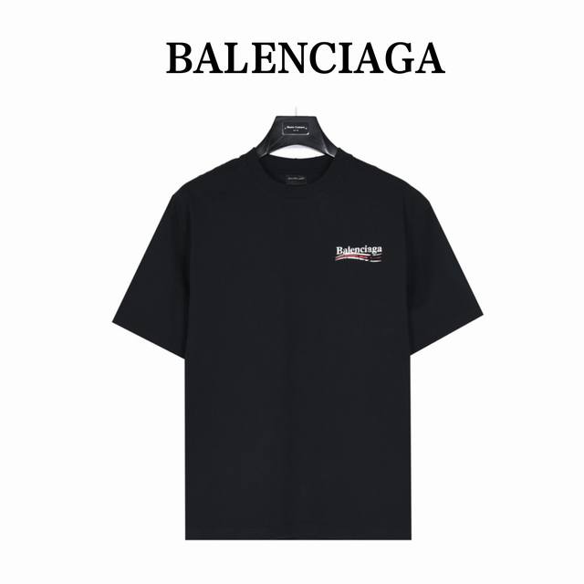 Balenciaga 巴黎世家 斑驳可乐印花水洗破洞短袖T恤 购入原版对版操作今年新发售的可乐区别往年。领口，袖口，下摆均采用破洞工艺处理 260克精梳棉面料，