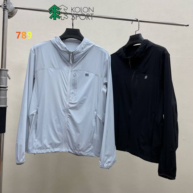 Kol 可隆25夏季新品！男士全天候户外运动徒步登山骑行轻量化冰丝速干防晒衣！掌柜力荐！观网门店同步！92%锦纶+8%氨纶！面料手感细腻顺滑清爽透气！四面弹！接