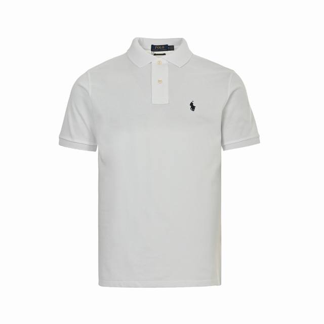 Ralph Lauren 拉夫劳伦 经典小马标刺绣Polo短袖 纯棉珠地棉面料经典款Polo衫，经典系列，图案装饰让商务休闲风增添了经典的色彩，整体高级简单大方