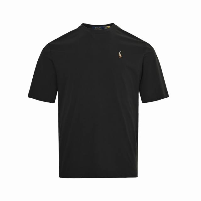 Ralph Lauren 拉夫劳伦 彩标Logo刺绣短袖 独家货源 区别通货 原版开发 进口田岛机绣制彩马 拉架棉圆领T恤 亲肤舒适 经典刺绣Logo 无敌百搭