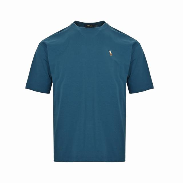Ralph Lauren 拉夫劳伦 彩标Logo刺绣短袖 独家货源 区别通货 原版开发 进口田岛机绣制彩马 拉架棉圆领T恤 亲肤舒适 经典刺绣Logo 无敌百搭