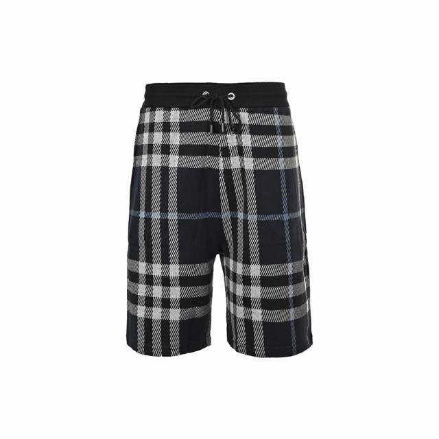 Burberry 巴宝莉 25Ss 大格纹针织短裤 秒杀市面上一切版本 只能说根本就不是一个级别的存在 不管是材质还是细节还原度以及工艺制作方面 不惧任何挑战，