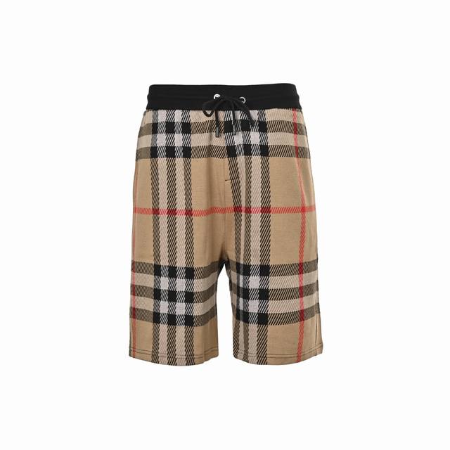 Burberry 巴宝莉 25Ss 大格纹针织短裤 秒杀市面上一切版本 只能说根本就不是一个级别的存在 不管是材质还是细节还原度以及工艺制作方面 不惧任何挑战，