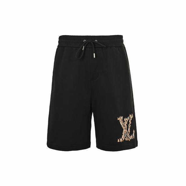 Louis Vuitton 路易威登 25Ss 帆船刺绣短裤 面料采用定制梭织面料，对照原版做丝滑超柔处理，布面肌理股线清晰明显，垂感一级棒，做工精致都到达外贸