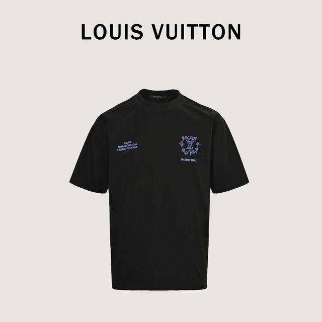 Louis Vuitton 路易威登 25Ss 梦想家涂鸦标语印花短袖T恤 这一款的主题带出全新的“梦想家”的理念，在时尚语境里， “Dreamin' Man”