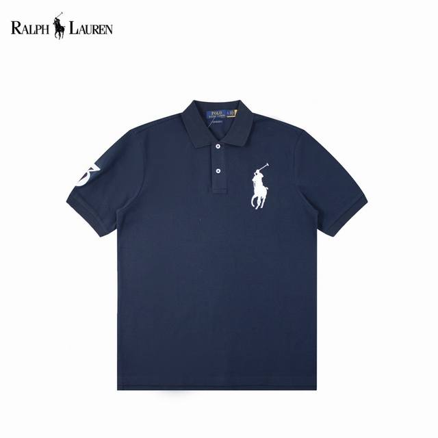 Polo Ralph Lauren 拉夫劳伦 基础大马刺绣Logo Big Pony Polo衫 原版面料 %珠地棉，胸口进口刺绣Logo，袖口“3”贴布Log