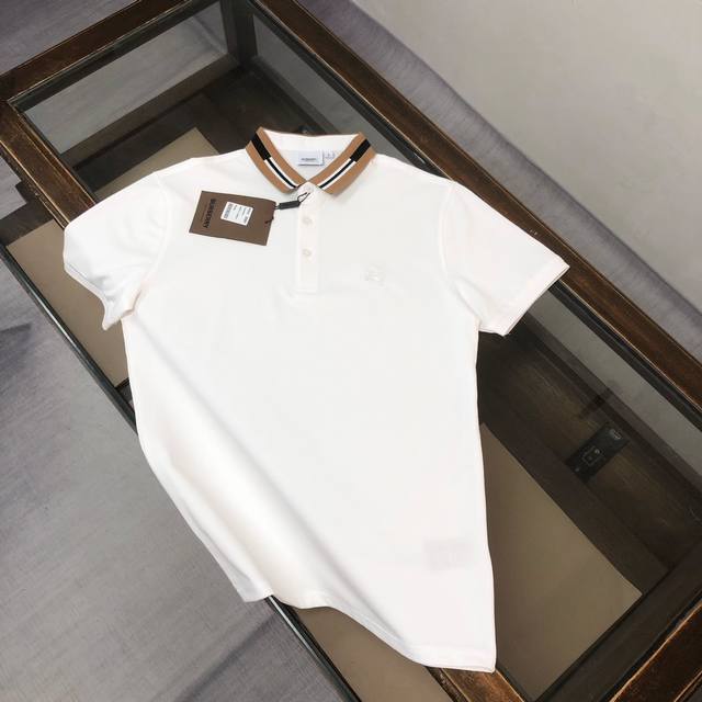 Abur*Berry 巴宝莉 2025最新款战马骑士标男士短袖Polo衫，品牌最新设计元素！既不单调也不复杂,恰到好处的展现品味！客供顶级定制珠地棉面料！舒适吸