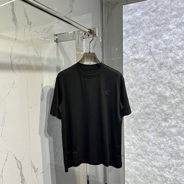 家新款字母短袖T恤 Sorona+凉感抑菌科技面料 颜色:白 黑 码数:M~3Xl