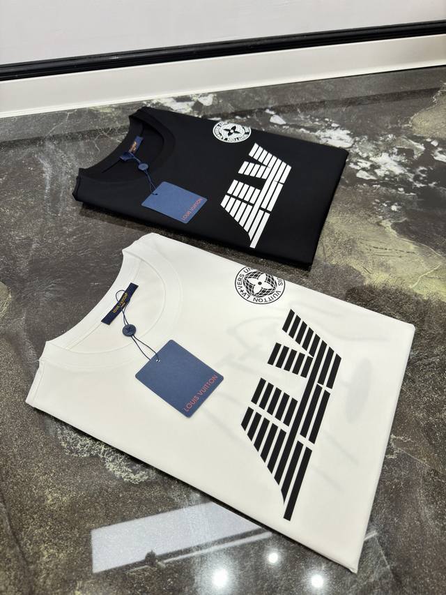 Lv25S春夏新款休闲圆领短袖，码数S-3Xl