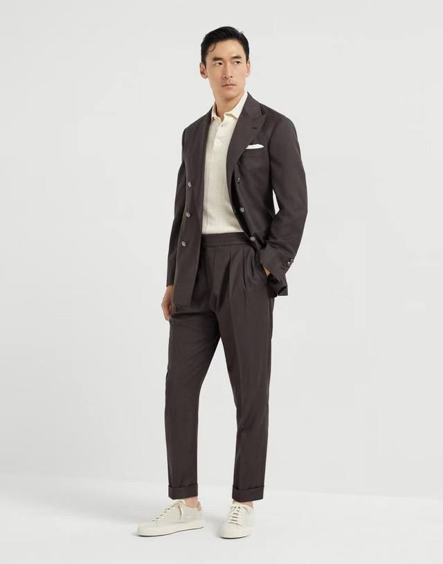碾压只仿款不是原版纱线款！专柜1.1W特供强捻纱1:1复刻针法 文案有详情介绍哦翻领针织短袖Polo衫 高定王炸！专柜1.1W同源品质男士亚麻Polo衫重磅来袭