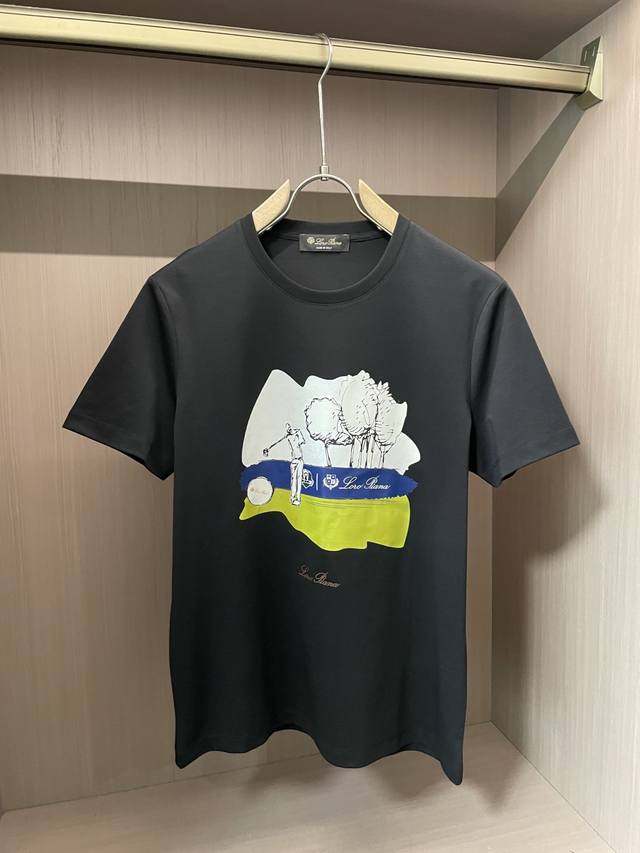 Lp 官网同款 官网同款 官网同款 重磅推荐！2025Ss夏装新品 专柜在售 最新系列图案Logo短袖T恤 必须人手一件的节奏！进口顶极精梳棉面料，极为亲肤舒适