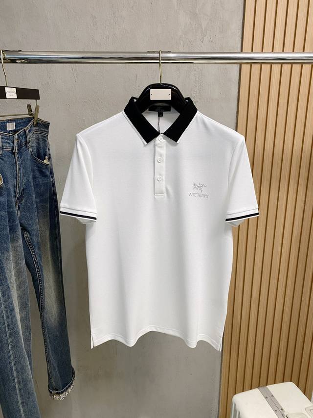开春新品 始祖鸟 %新疆长绒棉 面料柔软舒适透气 夏季 限量款短袖Polo系列 ：-3Xl