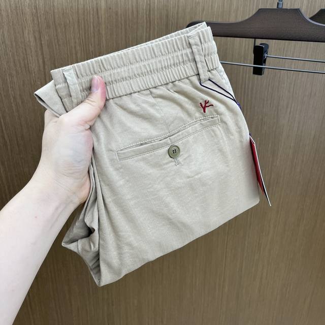 新品 Isaia 2540春夏新品休闲裤西裤，官网同步发售，裤身工艺设计，进口客供辅料、面料定制，代工厂P出品免检！每个细节做到极致，原版五金配件，潮范十足、上
