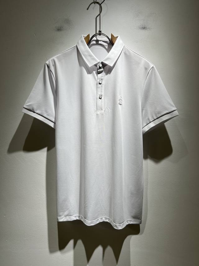Bc-Brunello Cucineli 2025春夏新款男士短袖Polo衫，众多明星都爱穿的时尚百搭单品！胸前Logo压胶超级好看,喜欢经典简约的朋友,一定不