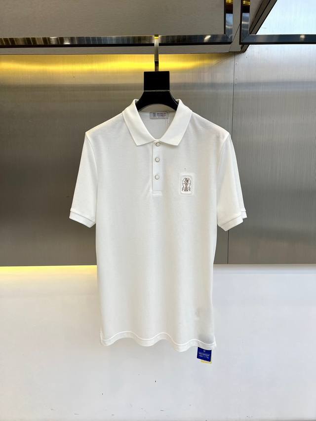 Bc、2025S经典标志性Logo点缀元素 经典时尚翻领 Polo衫短袖 ，贸易公司渠道订单，简约大气，时尚百搭，品相更是无法挑剔！选用客供进口定织纯棉珠地网眼