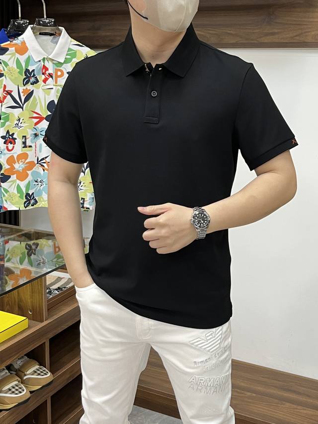 Zegna 杰尼亚-2540Ss开春新款 专柜时尚大爆款翻领衬衫，休闲时尚外穿 内搭必备款，舒适好看上身可见 定制进口高端丝光面料，手感细腻丝滑有质感，上身舒适