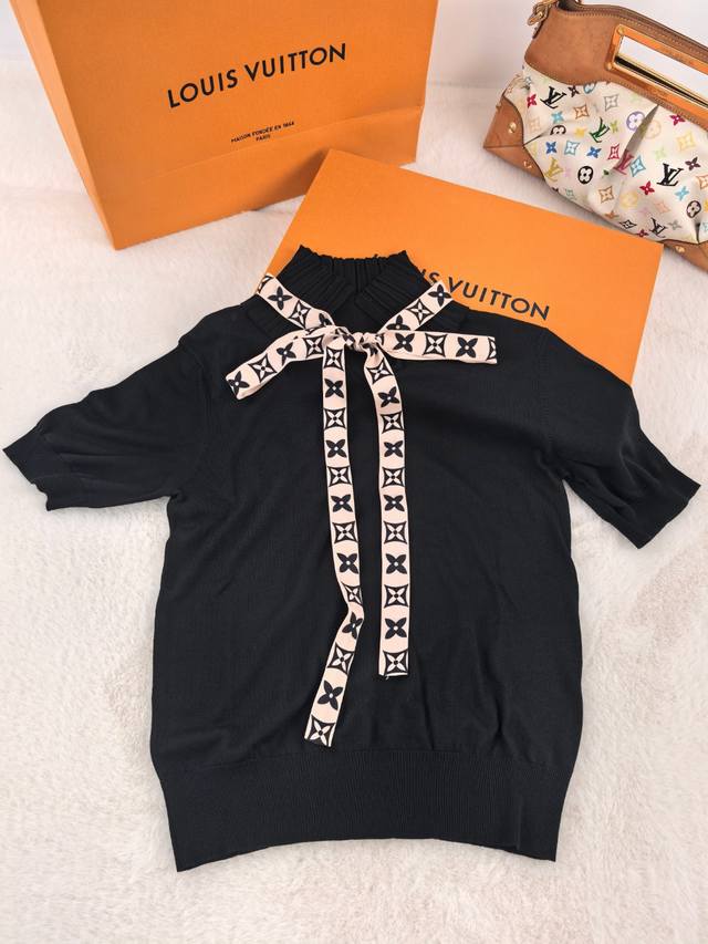 顶级原单配包装25515Lv领结立领短袖 Yb1:1 三码现货