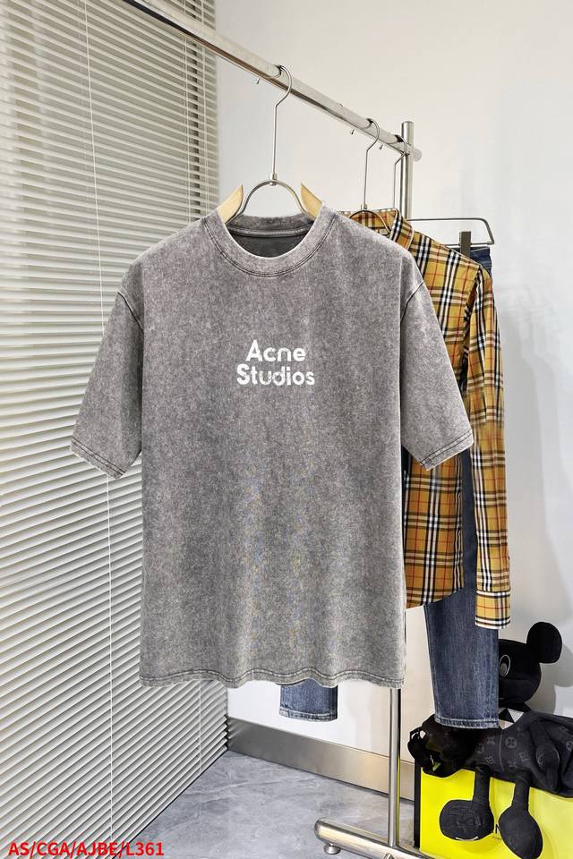 L361 Asacne Studios 25官网同步发售 欧美流行趋势 洗水分层工艺 洗水纯棉面料 柔软舒适细腻 大幅印花 提升档次 宽松版型更显气质。M-2X