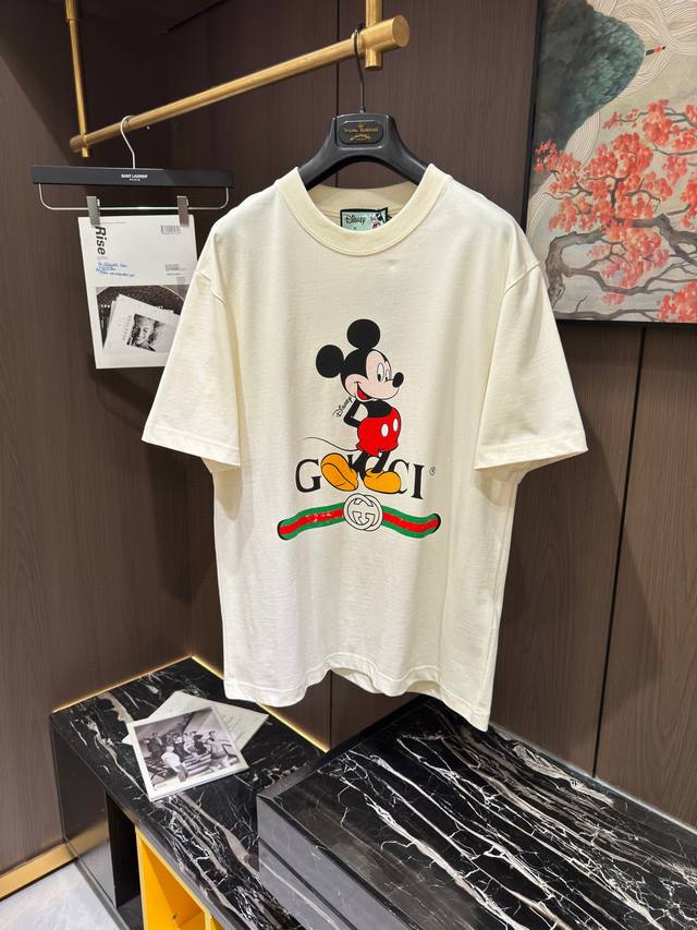 Gu25S春夏新款休闲圆领短袖，纯棉，码数Xs-Xl