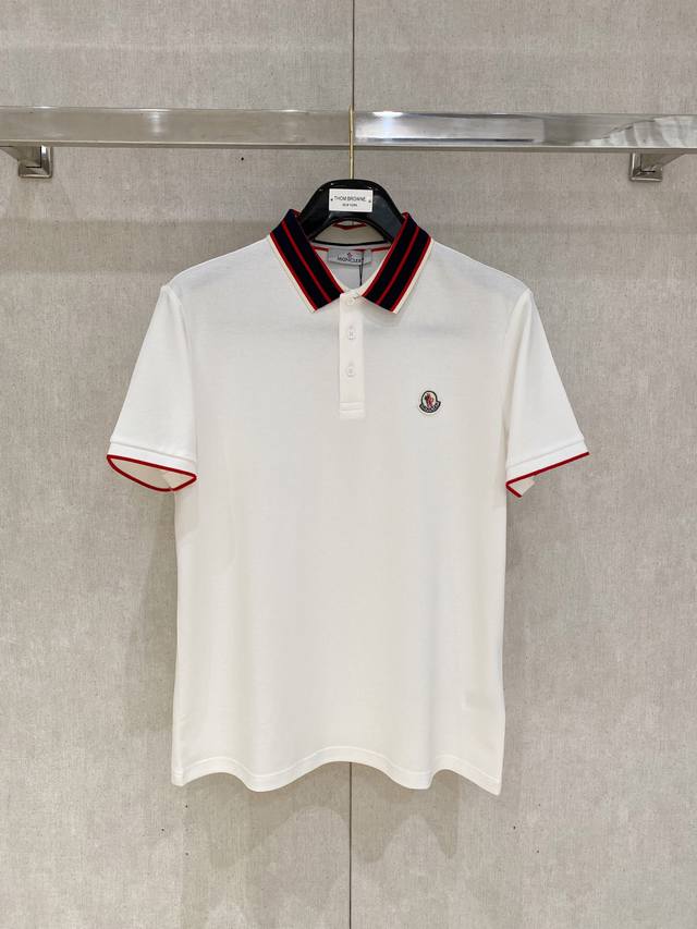 新品上市 蒙口 2025Ss夏季新款字母Logo男士翻领Polo衫！经典商务男款，高端男装的天花板级别的商务男款！简约时尚大气不失优雅，单穿内搭体面过人，品质控