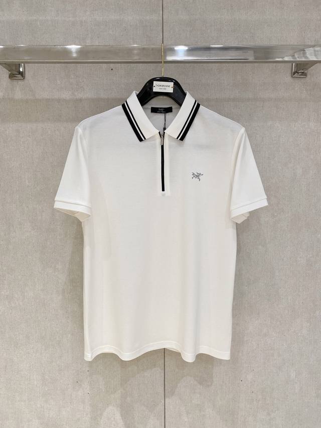 新品上市 始祖鸟 2025Ss夏季新款字母Logo男士翻领Polo衫！经典商务男款，高端男装的天花板级别的商务男款！简约时尚大气不失优雅，单穿内搭体面过人，品质