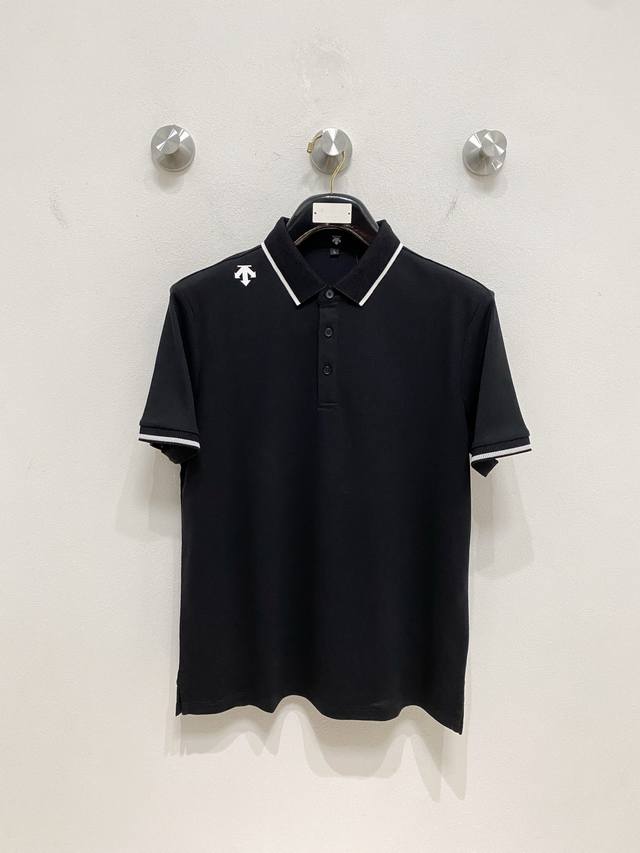 新品上市 迪桑特 2025Ss夏季新款字母Logo男士翻领Polo衫！经典商务男款，高端男装的天花板级别的商务男款！简约时尚大气不失优雅，单穿内搭体面过人，品质