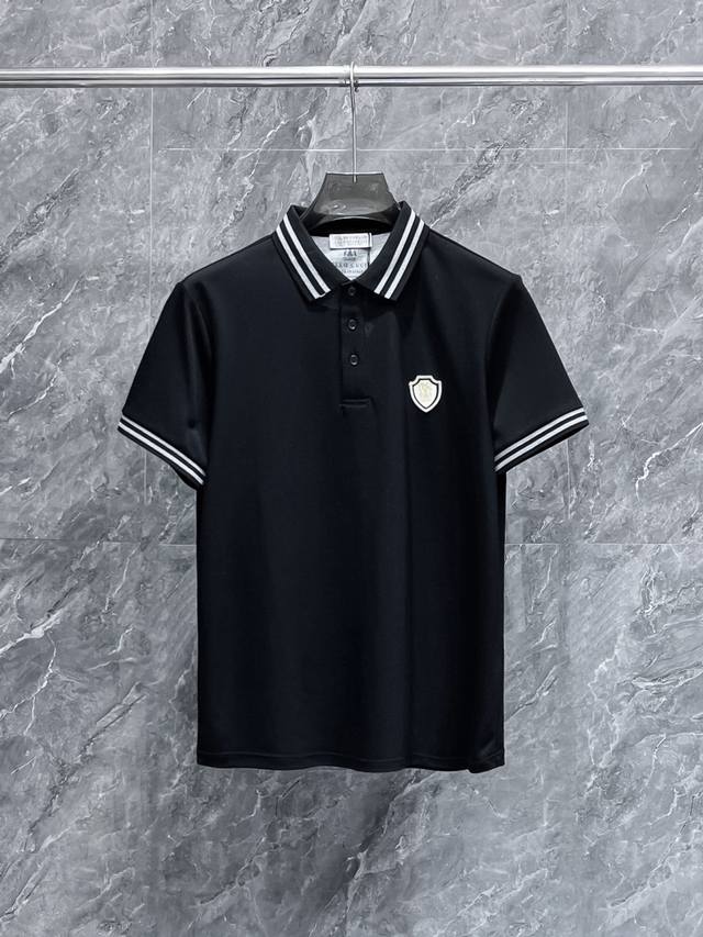 新品上市 布鲁提Bc 2025Ss夏季新款字母Logo男士翻领Polo衫！经典商务男款，高端男装的天花板级别的商务男款！简约时尚大气不失优雅，单穿内搭体面过人，