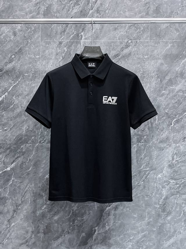 新品上市 阿玛尼 2025Ss夏季新款字母Logo男士翻领Polo衫！经典商务男款，高端男装的天花板级别的商务男款！简约时尚大气不失优雅，单穿内搭体面过人，品质