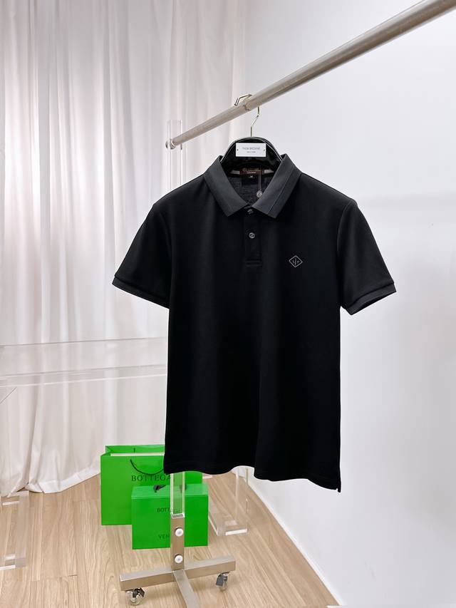 新品上市 Lp 2025Ss夏季新款字母Logo男士翻领Polo衫！经典商务男款，高端男装的天花板级别的商务男款！简约时尚大气不失优雅，单穿内搭体面过人，品质控
