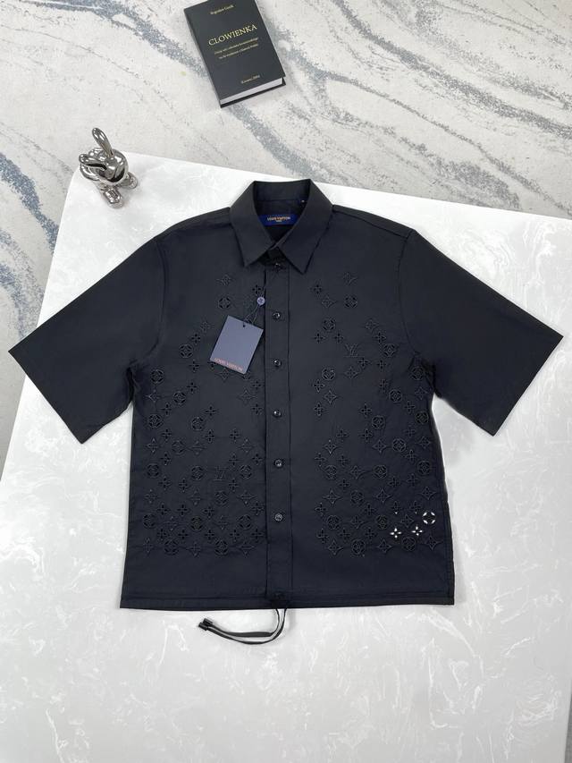 高版本 Louis Vuitton-路易威登-25Ss彩色立体绣花衬衫短袖 Size:Xs-L