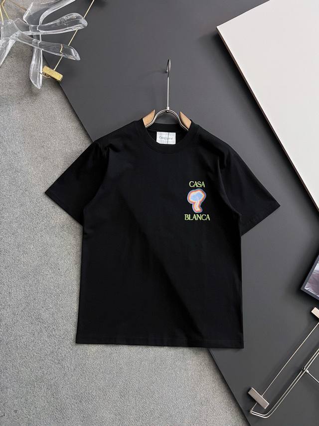 Casa*2025独家 新品！爆款手工 美国杜邦公司所罗纳面料黑科技 爆款现货春夏短袖，简约基础衣橱神器， 休闲百搭必备款 做工走线质感一流，三色推荐 修身版型