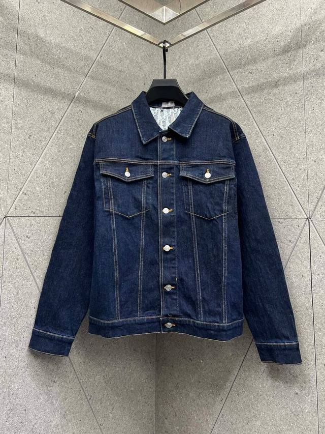 实物挂拍 Dior 老花原牛夹克牛仔外套 现货 S M L Xl