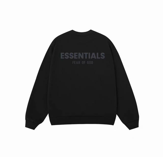 新款卫衣L57 Ss Fog- Fear Of God Fog 复线 Essentails 美式纽约限定圆领秋冬款卫衣 颜色 黑 白 码数S M L Xl