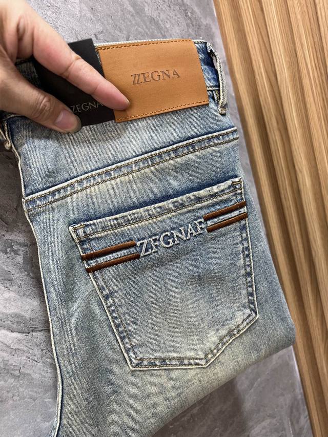 Zzegna 杰尼亚 2025春夏新品 三标齐全 牛仔裤 好货不用过多介绍 看细节 专柜码数：29-38 175 140上身32码