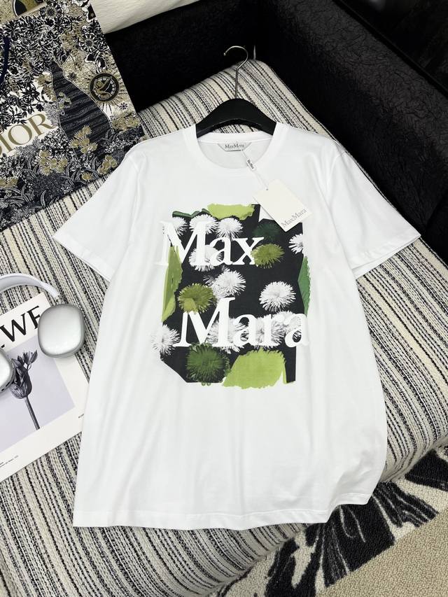 爆款现货 原单品质 Max Mar*｜2025新品印花 饰以高品质工艺 精致 清雅 脱俗 减龄柔美 一件成衣工艺繁琐耗时 呈现品质单品 上身洋气时髦 颜色清爽减