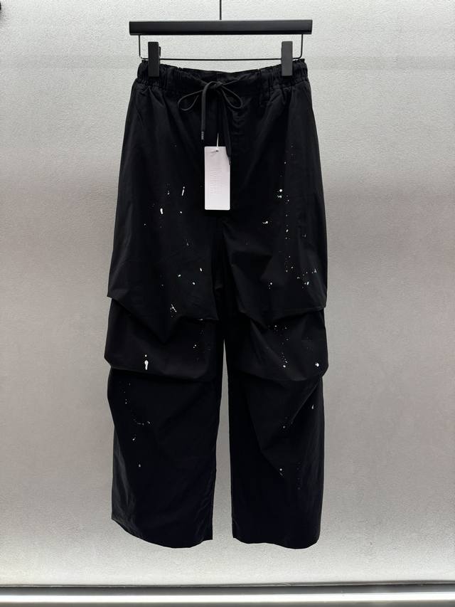 2680 Spring And Summer ！马吉拉手绘泼墨工装裤， 泼墨工艺Yb在线，面料舒适与包容性兼备， Mm*6独家艺术单品！ 三码！